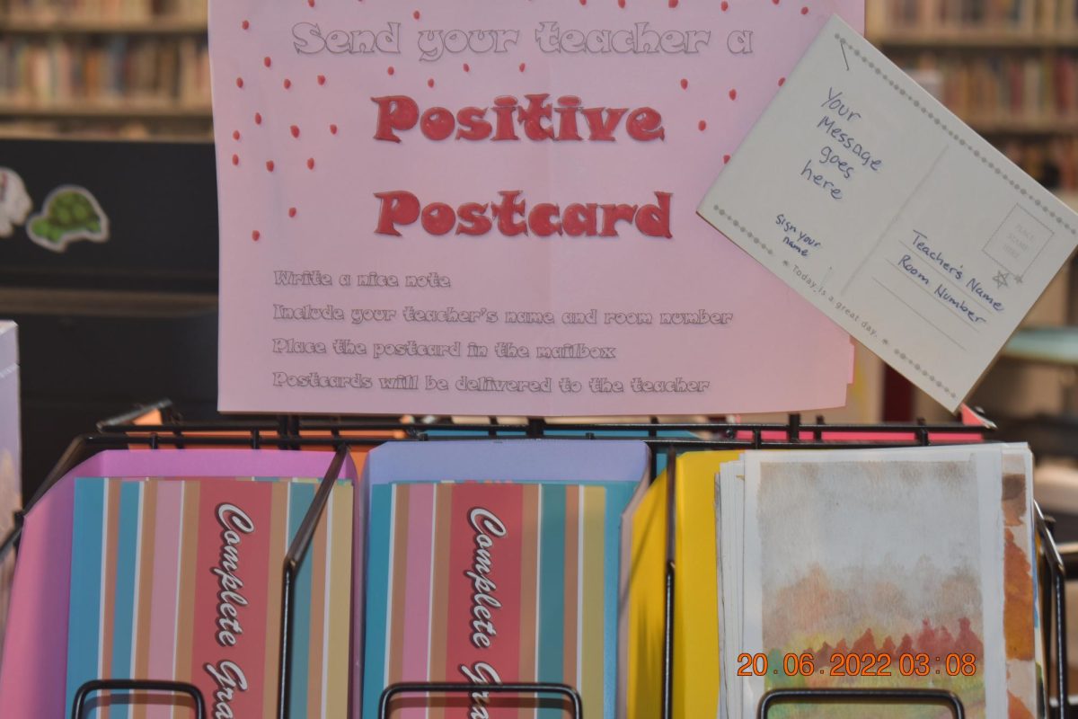 PBIS spreads positivity: Positive postcards