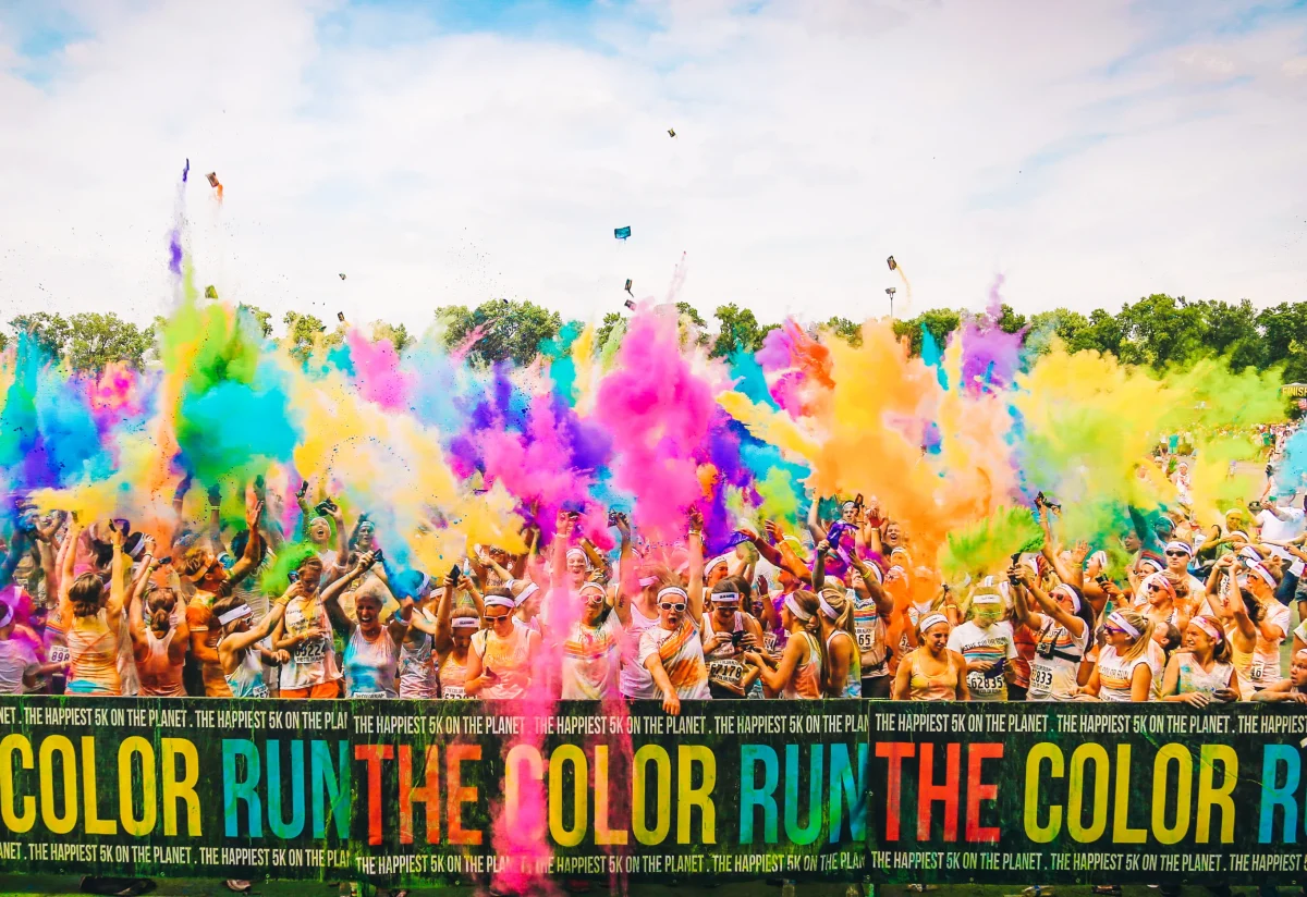 Color Run vs. No Run: A Tale of Two Schools Across Town